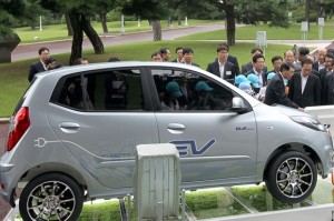  Hyundai Blue One, el primer carro eléctrico 100% coreano (galería de imágenes)