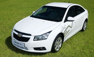 Carro eléctrico Chevrolet Cruze, en fase de pruebas