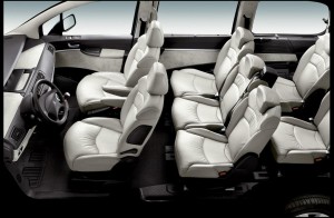 Interior del Citroën C8 modelo 2011