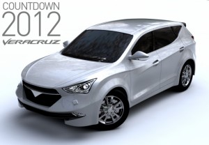 Hyundai Veracruz 2012: Se sigue ofreciendo con 2 opciones de motor de 3.8LTS V6 de 260CV y un diesel 3.0LTS de 240CV que comparten una transmisión automática de seis velocidades con modo manual H-Matic y a un sistema de tracción integral AWD, sin caja reductora o transferencia.