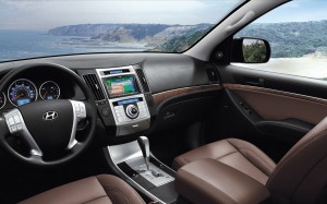 Interior del Hyundai Veracruz 2012