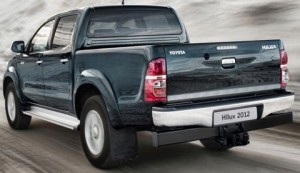 Toyota Hilux 2012: Para la seguridad cuenta con frenos antibloqueo (ABS) con distribución electrónica de a fuerza de frenado (EBD), control electrónico de tracción (TRC), control electrónico de estabilidad del vehículo (VSC). Toyota Hilux 2012: Para la seguridad cuenta con frenos antibloqueo (ABS) con distribución electrónica de a fuerza de frenado (EBD), control electrónico de tracción (TRC), control electrónico de estabilidad del vehículo (VSC).