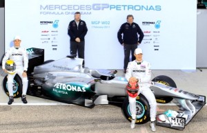 Imágenes de los carros de la Fórmula 1 2012