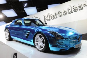 Salón de Paris 2012: Mercedes-Benz SLS AMG Electric Drive