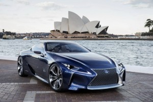 Lexus  LF-LC Blue concept: el híbrido perfecto