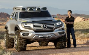 Mercedes Benz Energ- G Force Concept: Un Clase G Para la policía del futuro