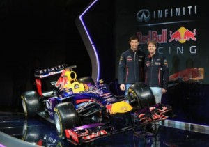 Presentan el RB9, el nuevo bólido de Red Bull para la Fórmula Uno 2013