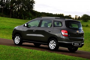 Chevrolet Spin 2013: un monovolumen de atractivo precio
