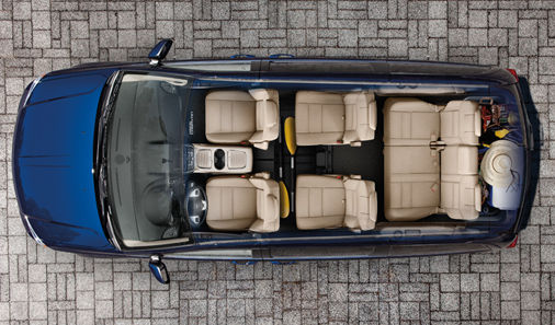 Chrysler town country cargo space dimensions #4
