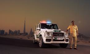 Brabus Mercedes-Benz G63 AMG Concept Policía de Dubái.