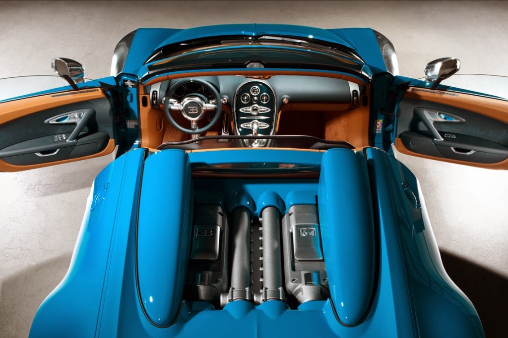 Bugatti Veyron Legend Meo Constantini El interior del