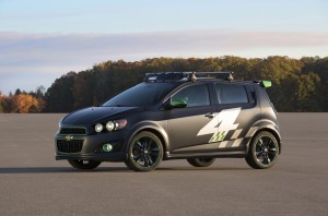 Ricky Carmichael All-Activity Chevrolet Sonic concept.