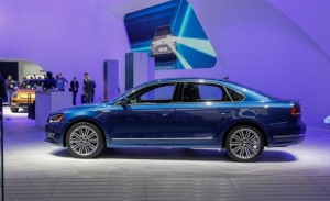 Auto Show de Detroit 2014: Volkswagen Passat BlueMotion Concept.