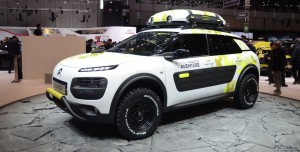 Salón de Ginebra 2014: Citroën C4 Cactus Aventure Concept.