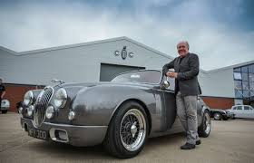 Ian Callum y su Jaguar Mark2.
