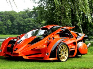 Imágenes de coches novedosos.