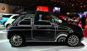 Auto Show de Paris 2014: Fiat 500 Ron Arad Edition.