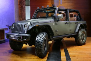 Auto Show de Paris 2014: Jeep Wrangler Unlimited Rubicon Stealth Study.