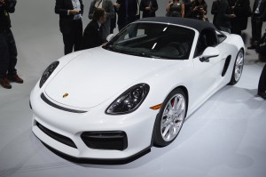 Auto Show de Nueva York 2015: Porsche Boxster Spyder, radical, exclusivo y hermoso.