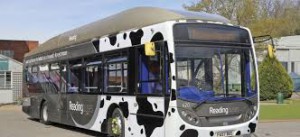 Bus Hound, el Autobús que funciona con estiércol logra record de velocidad.