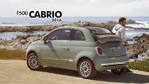 Fiat 500 Convertible 2016: diseño, diversión y lujo.