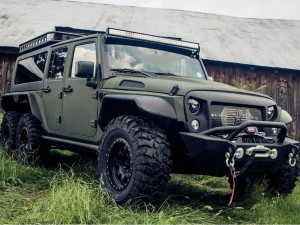 Jeep Wrangler 6X6 Tomahawk: 6 ruedas para ser más desafiante y especial.
