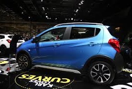 Auto Show de París 2016: Opel Karl Rocks 2017, un estilo más Crossover.