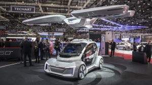 Auto Show de Ginebra 2018:Audi Pop Up Next,  para circular por tierra o por aire (Video)