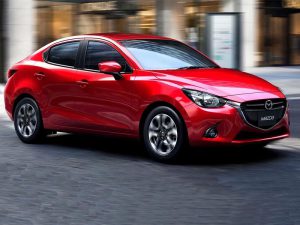 Mazda 2 Sedán 2019, presentación
