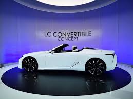 Auto Show de Detroit 2019: Lexus LC Convertible Concept, belleza a cielo abierto