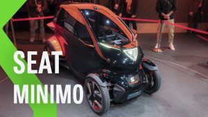 SEAT Minimó, un Concept 100% eléctrico con 100 kms autonomía.
