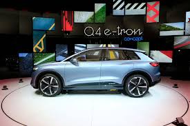 Audi Q4 e-Tron Concept, una SUV tipo Coupé 100% eléctrica