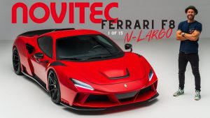 Ferrari F8 N-Largo por Novitec: Mejor diseño y mayor potencia
