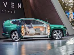 Salón de Los Ángeles 2021: Hyundai Seven Concept, una futurista SUV eléctrica.