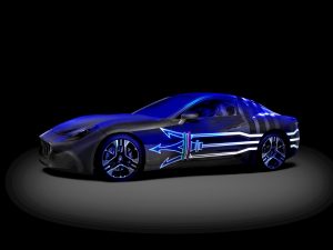 Maserati GranTurismo 2023: Un Coupé eléctrico con 1,200 CV.
