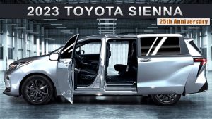 Toyota Sienna 25th Anniversary Edition 2023: Para celebrar exitoso cuarto de siglo de vida.