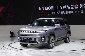 KG Mobility (ahora SsangYong) Torres EVX: Una SUV con 500 kms de autonomía